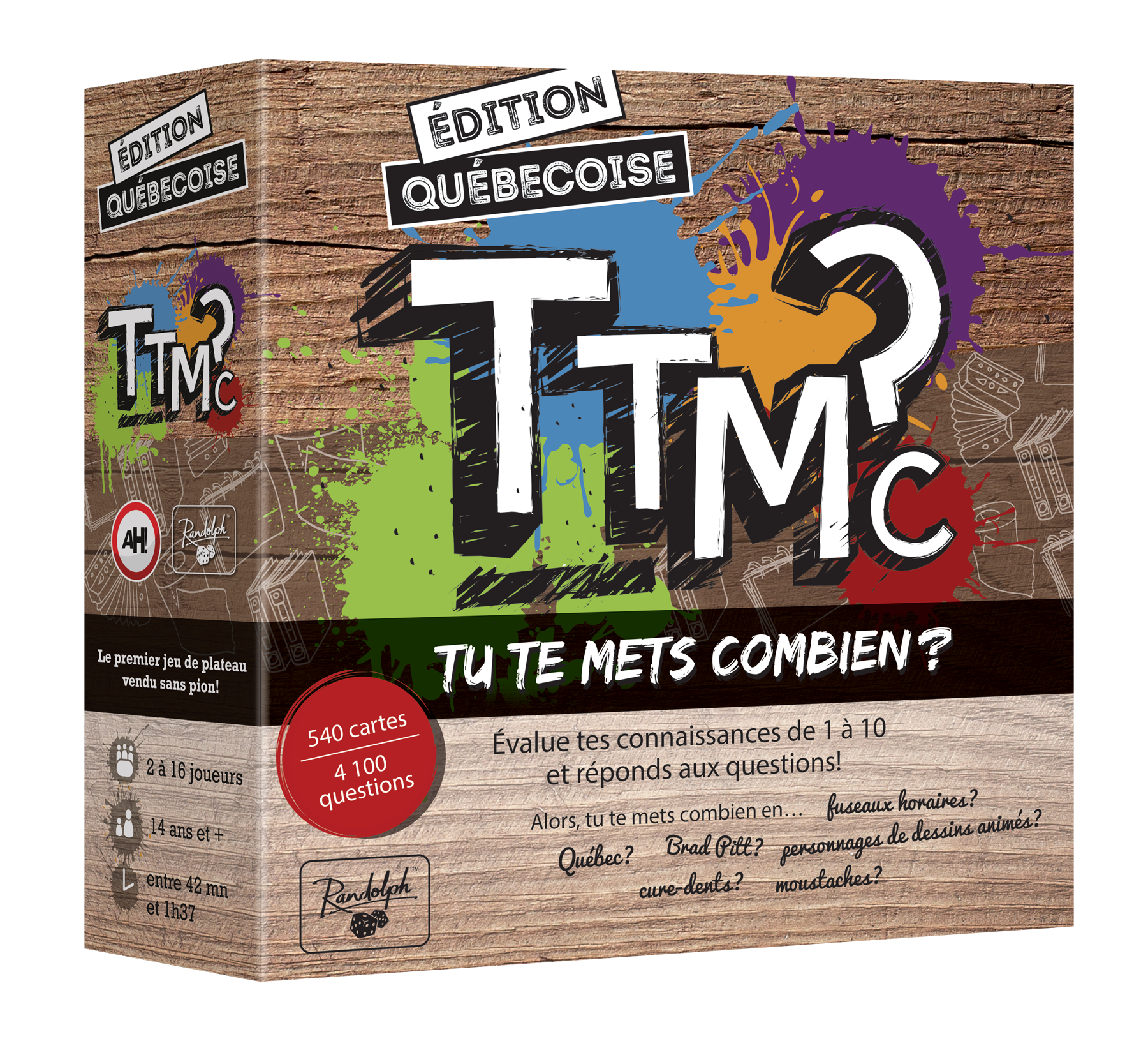 Jeu TTMC? - Édition québécoise - Jeux de société