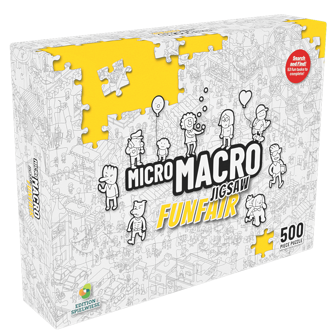 MicroMacro Jigsaw Puzzle : Funfair