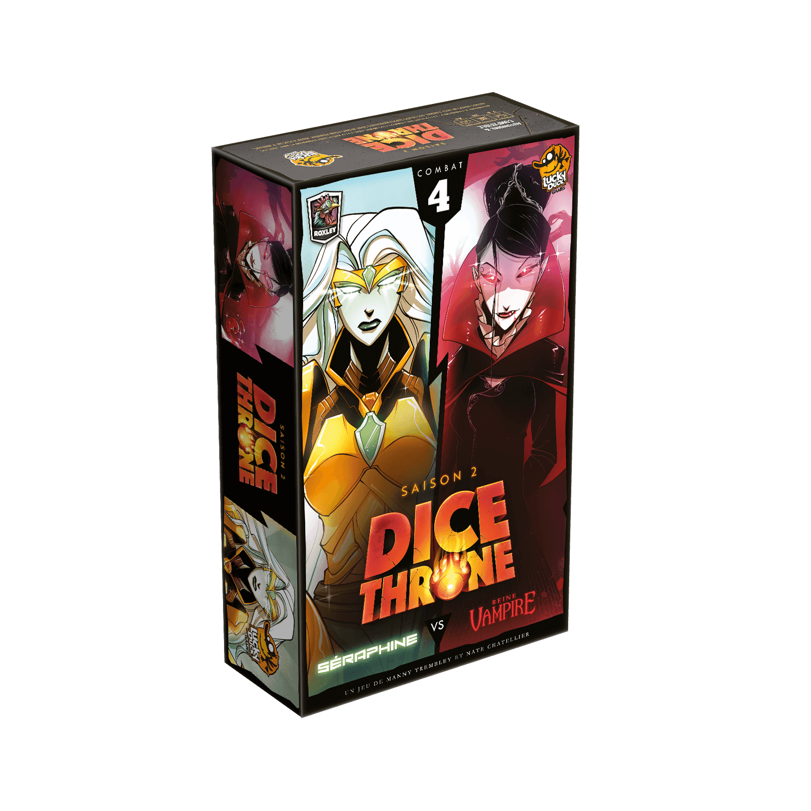 Dice Throne Sais.2 – Séraphine vs. Reine Vampire