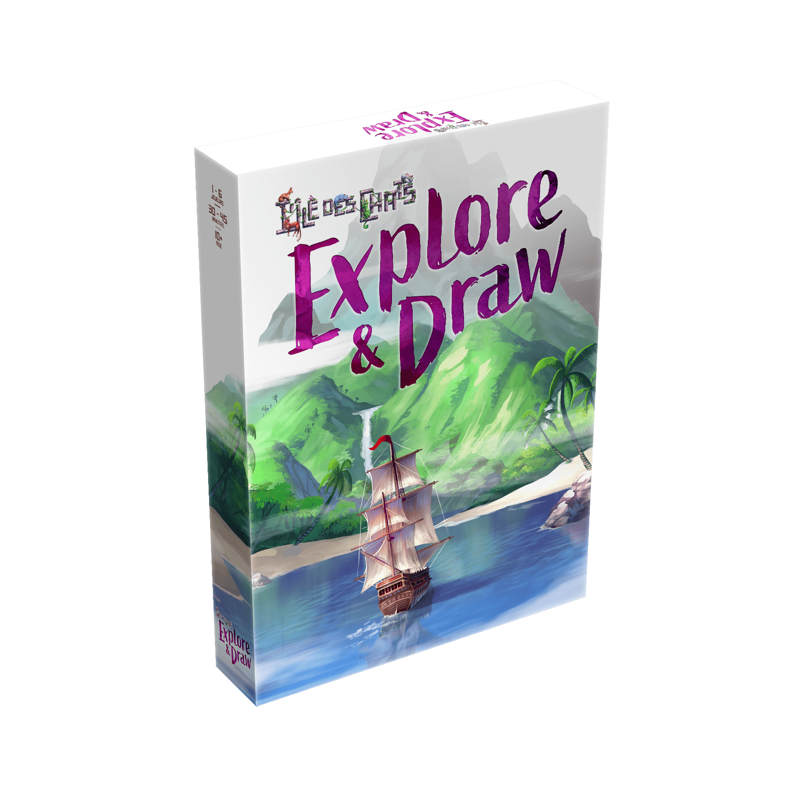 L’île des Chats : Explore & Draw