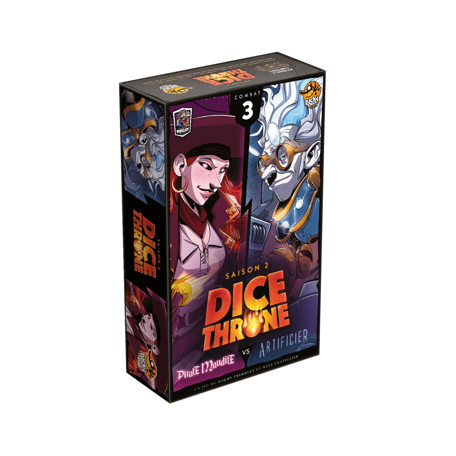 Dice Throne Sais.2 – Artificier vs. Pirate Maudite