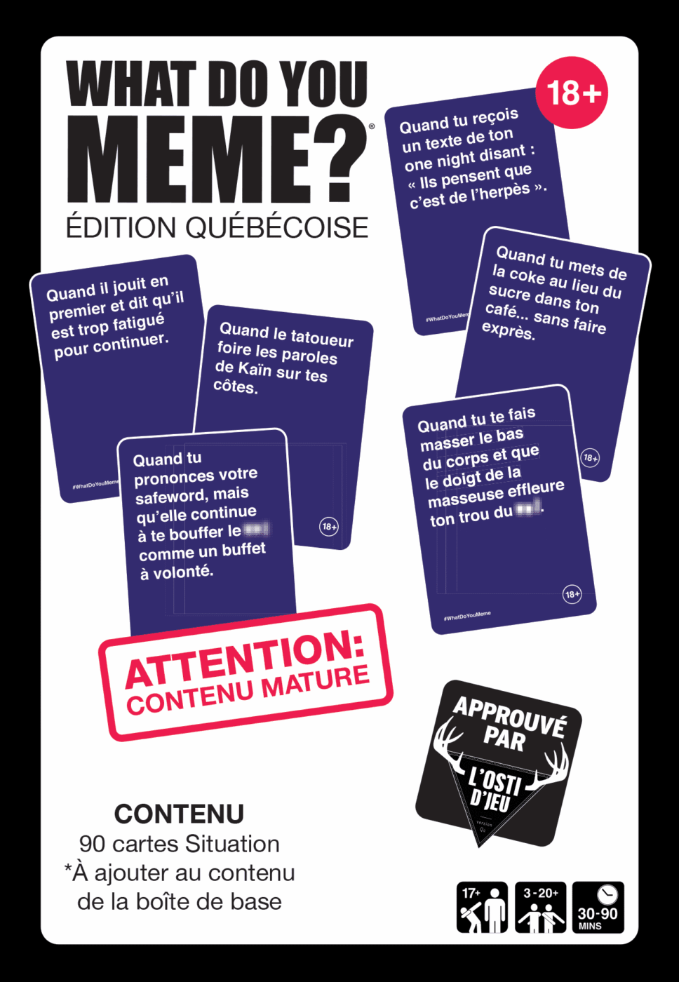 What Do You Meme? Ext 18 Éd Québécoise FR Randolph What Do You Meme? Ext 18 Éd Québécoise FR Randolph