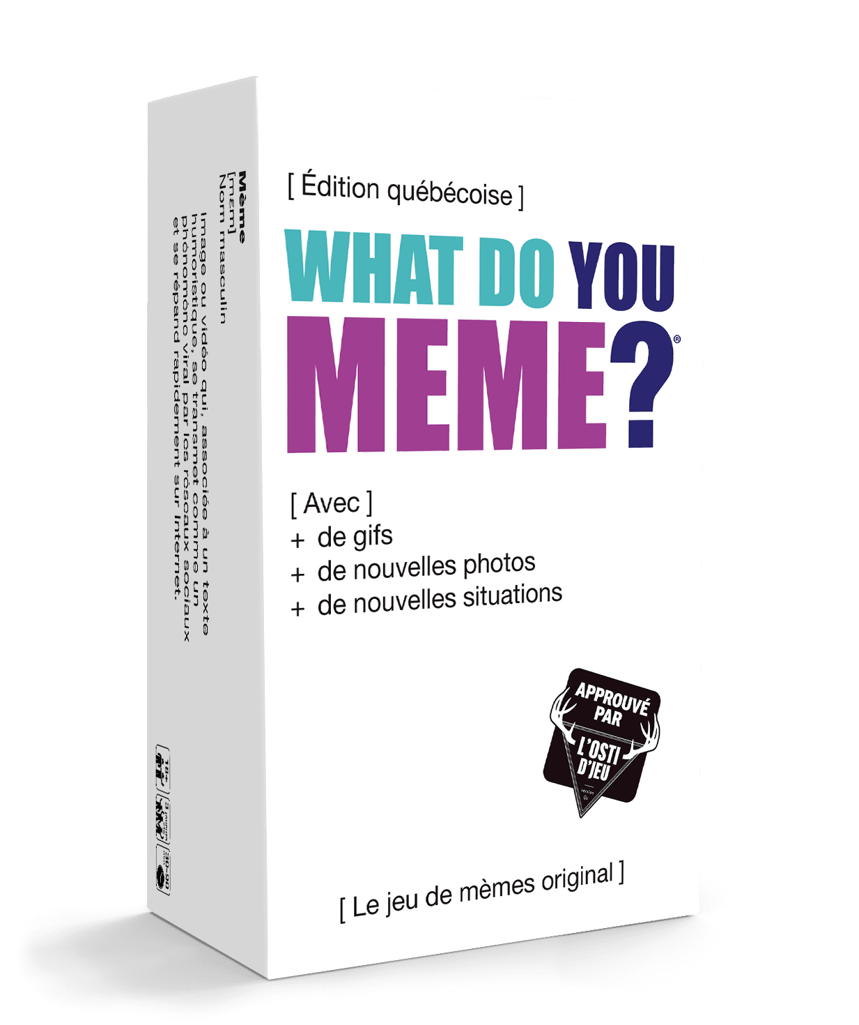 What Do You Meme? GIF Éd. Québécoise