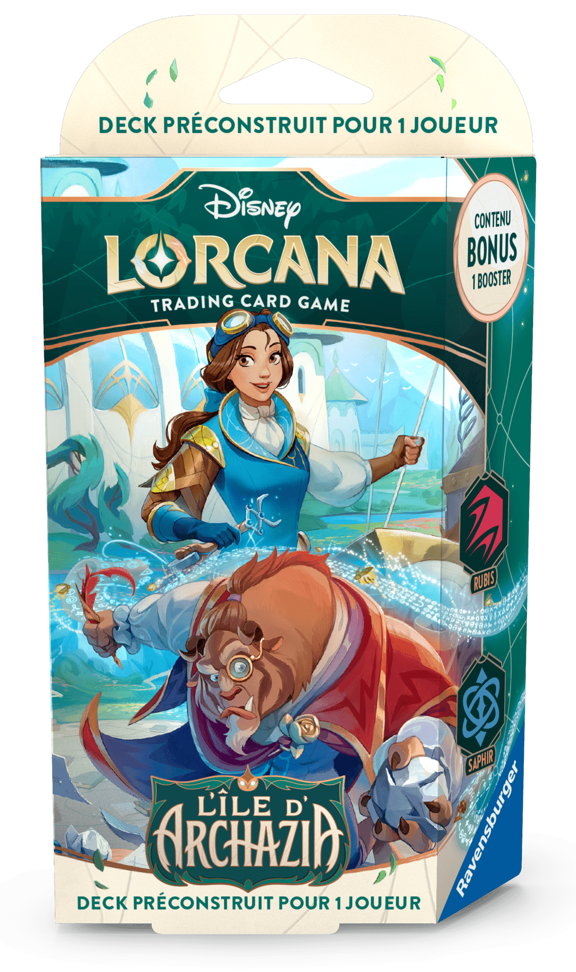Disney Lorcana : Set 7 – L’ile d’Archazia – Starter Deck A 