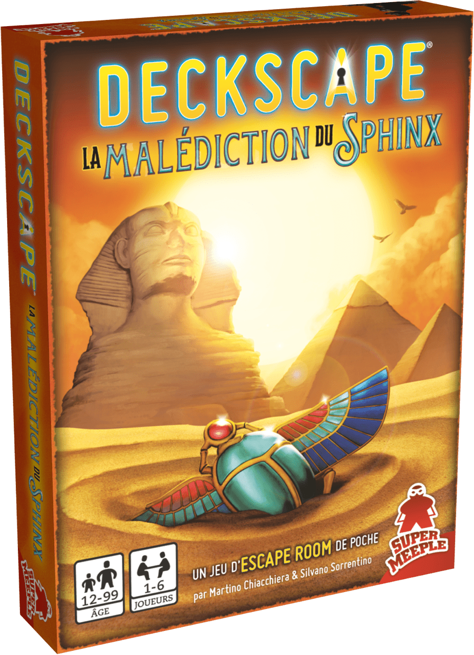 Deckscape : la Malediction du Sphinx 