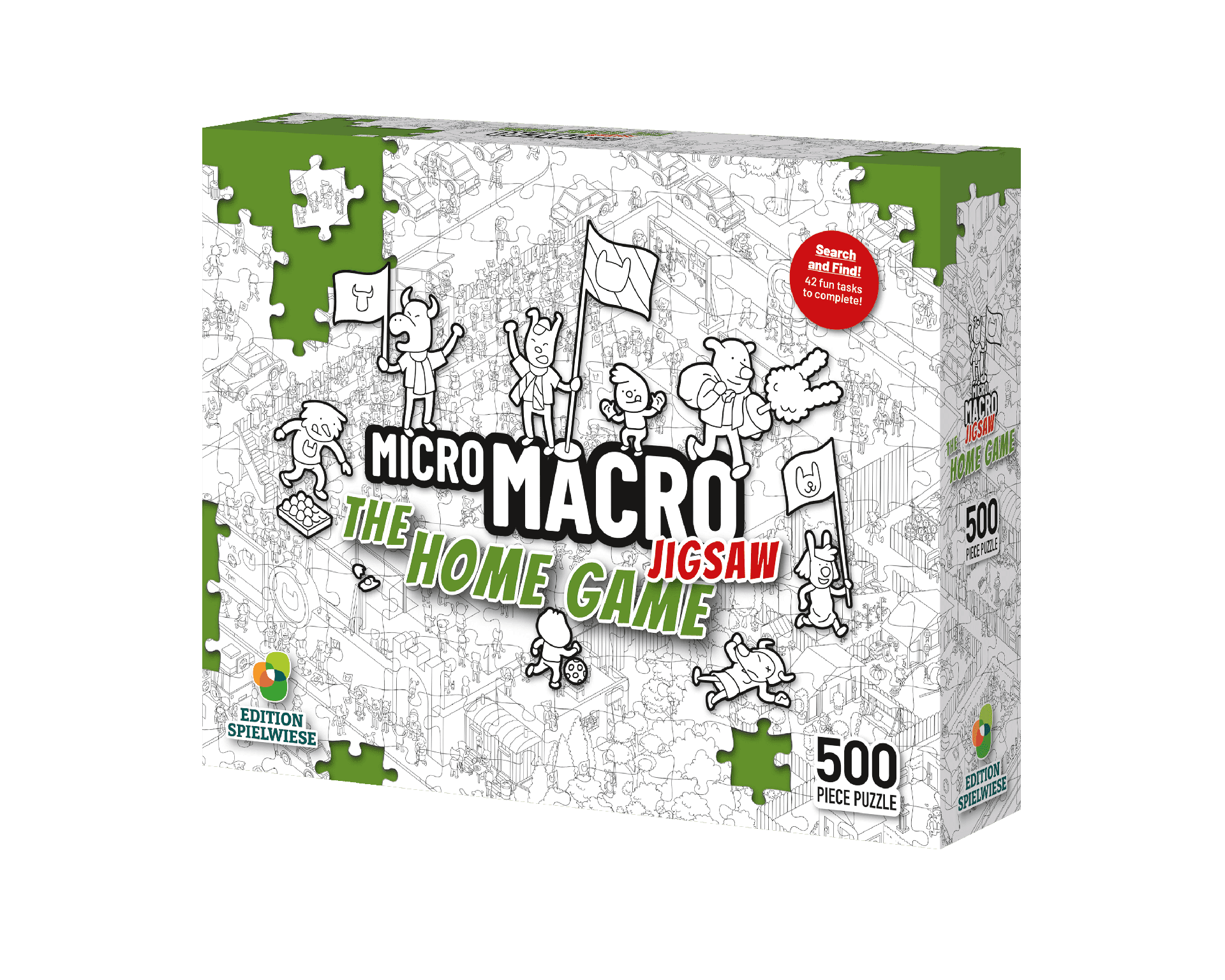 MicroMacro Jigsaw Puzzle : The Home Game 