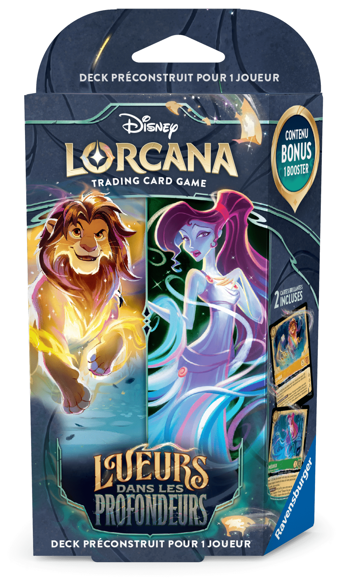 Disney Lorcana : Set 10 – Lueurs dans les Profondeurs – Starter Deck A 