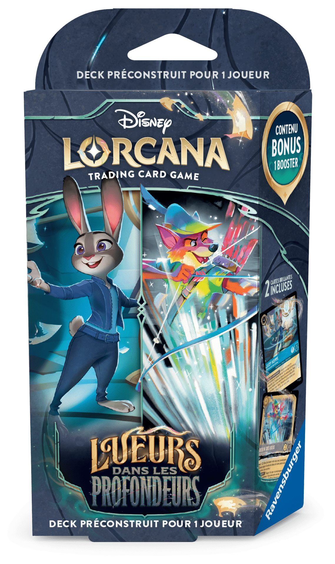 Disney Lorcana : Set 10 – Lueurs dans les Profondeurs – Starter Deck B 
