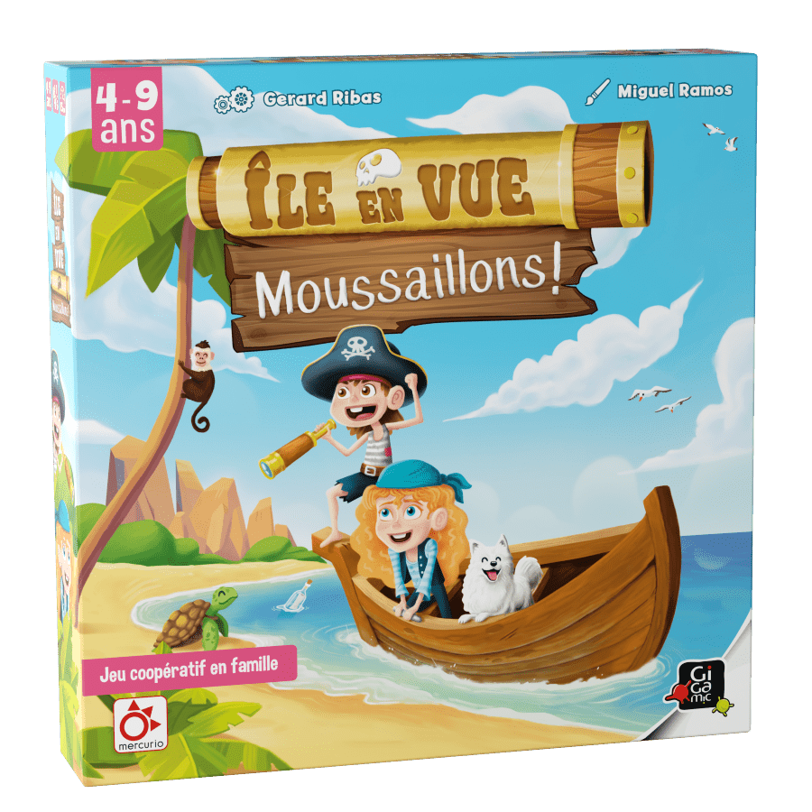 Ile en vue, Moussaillons ! 