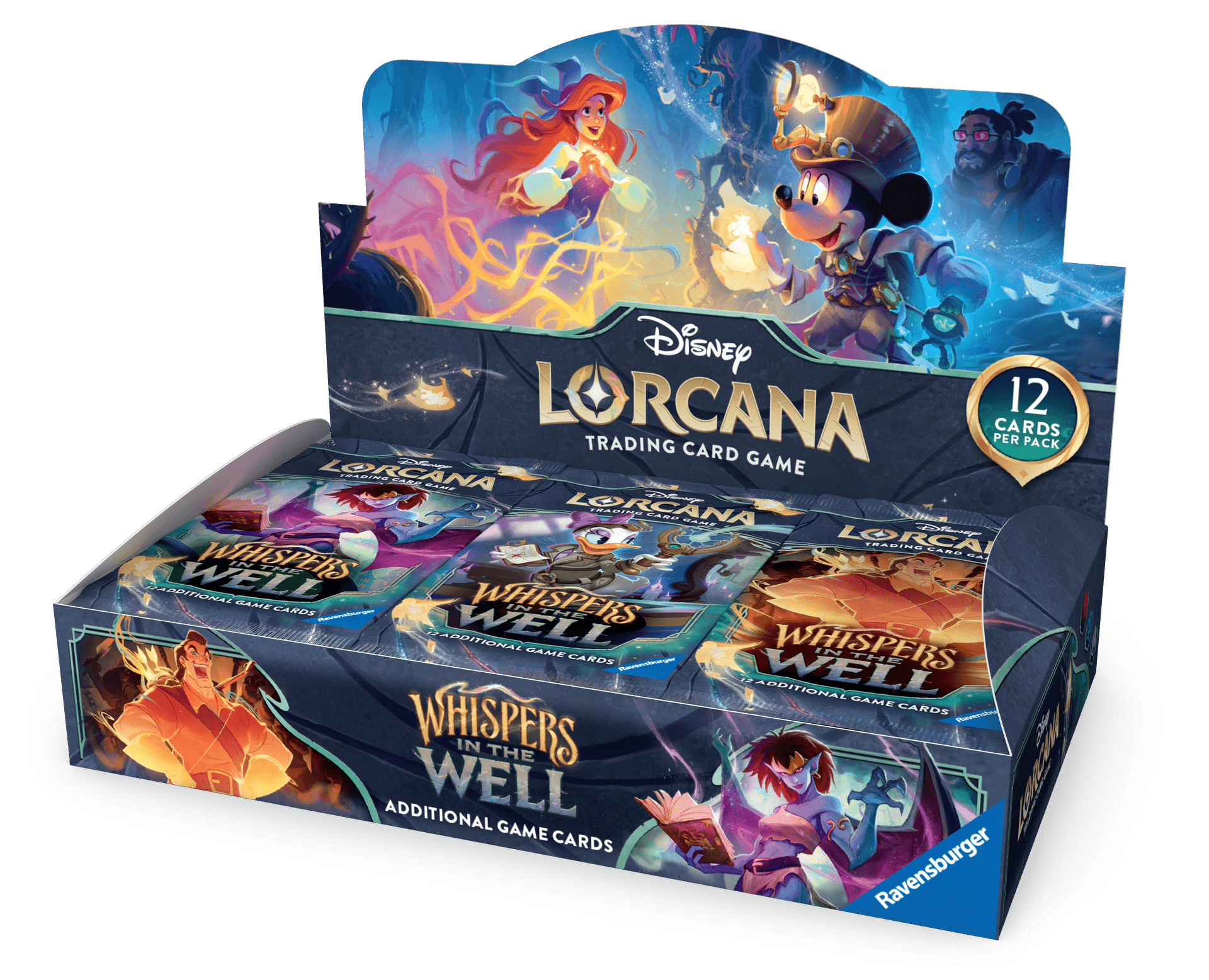Disney Lorcana : Set 10 – Whispers in the Well – Booster Pack – Display (x24) 