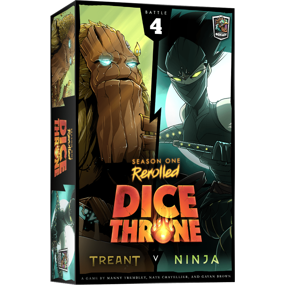 Dice Throne Sais.1 : Treant vs. Ninja 