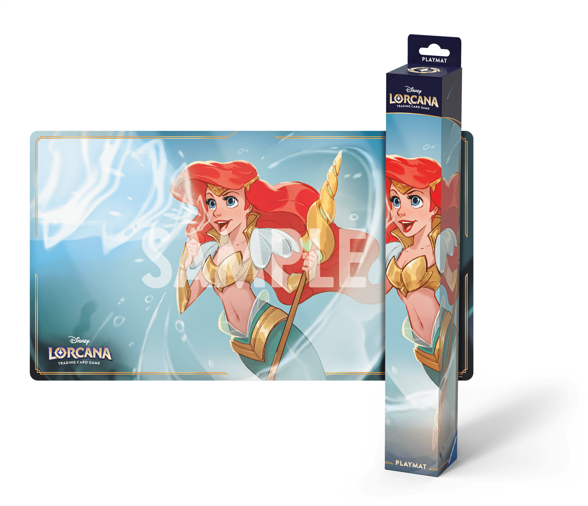 Disney Lorcana : Set 11 – Foil Neoprene Mat B (Ariel Sonic) – MLV
