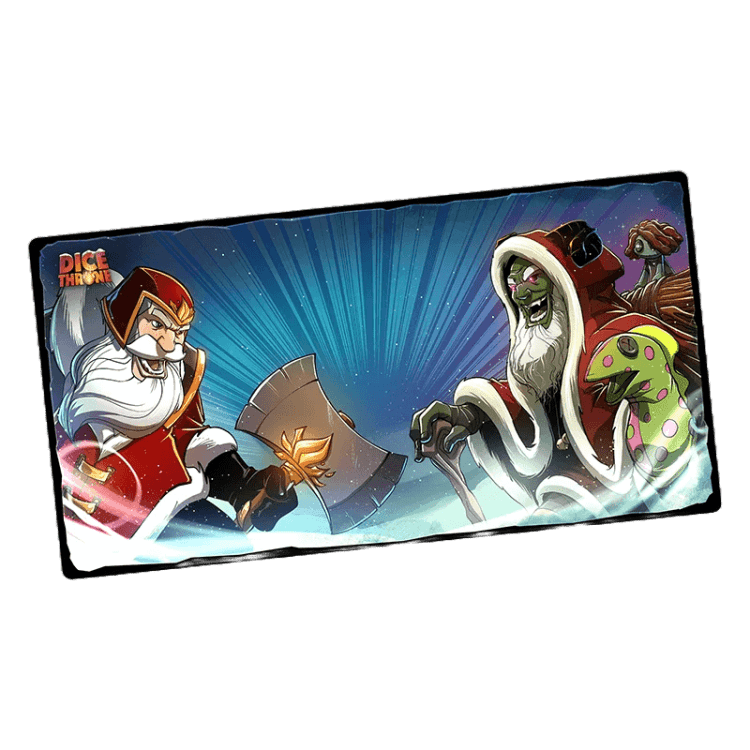 Dice Throne – Pere-Noel vs. Krampus : Playmat – MLV