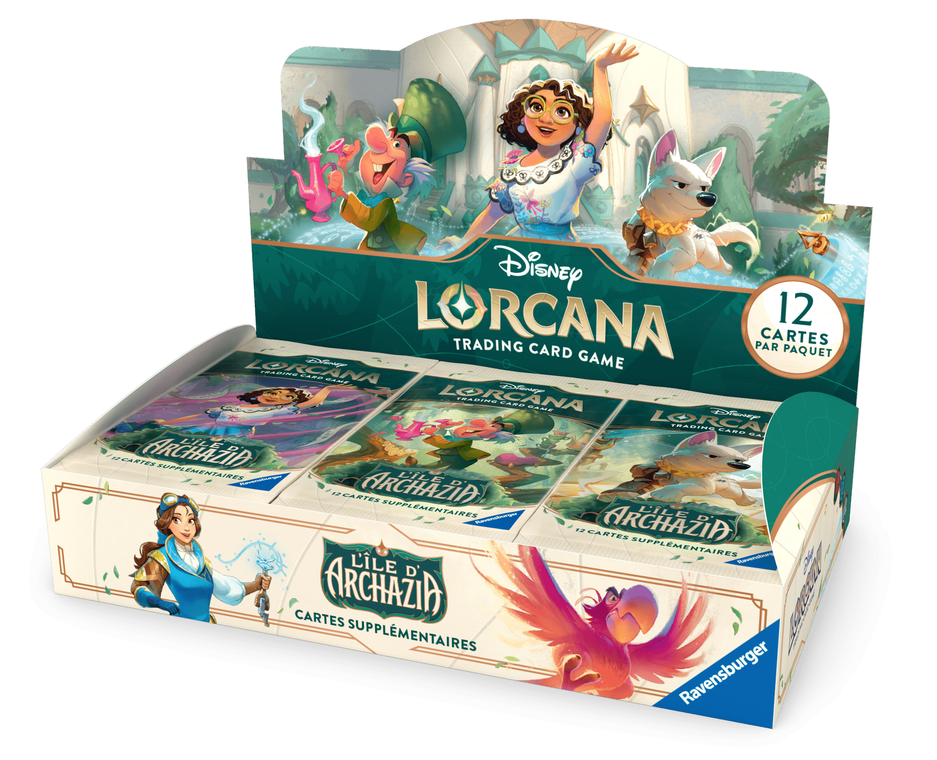 Disney Lorcana : Set 7 – L’ile d’Archazia – Booster Pack – Display (x24) 