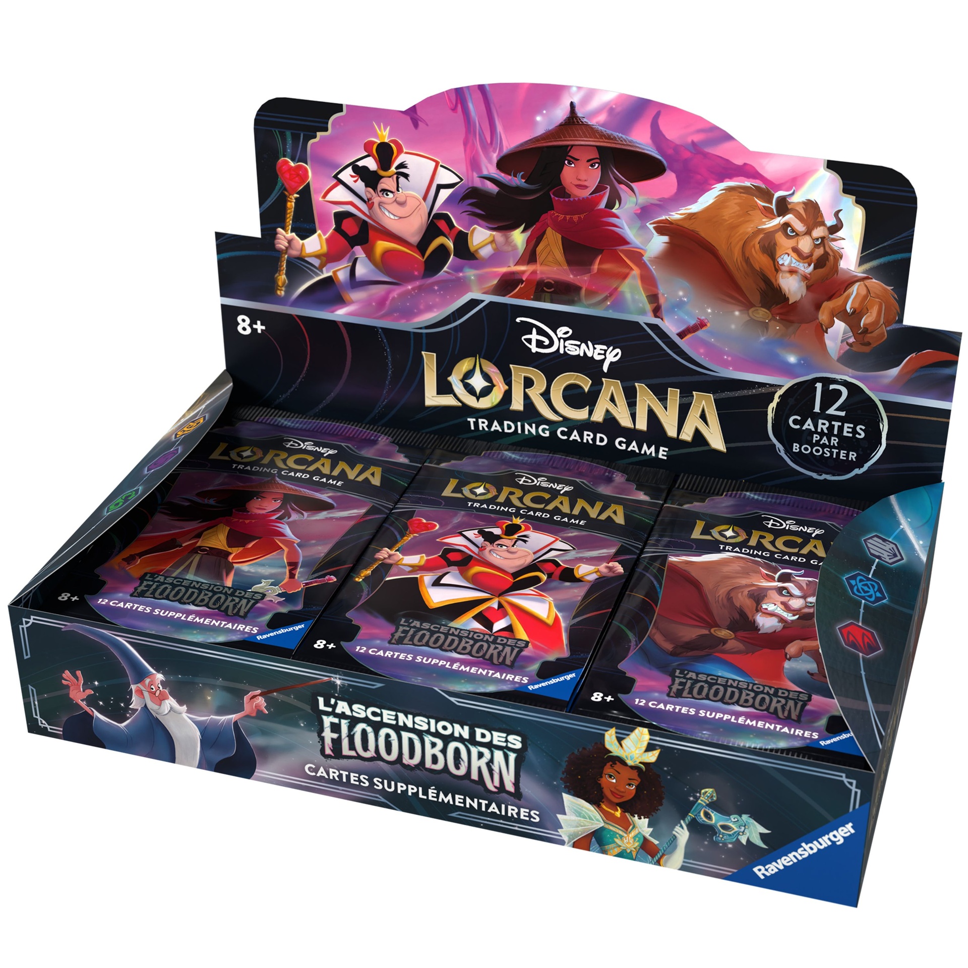 Disney Lorcana : Set 2 – Rise of the Floodborn – Booster Pack – Display (x24) 