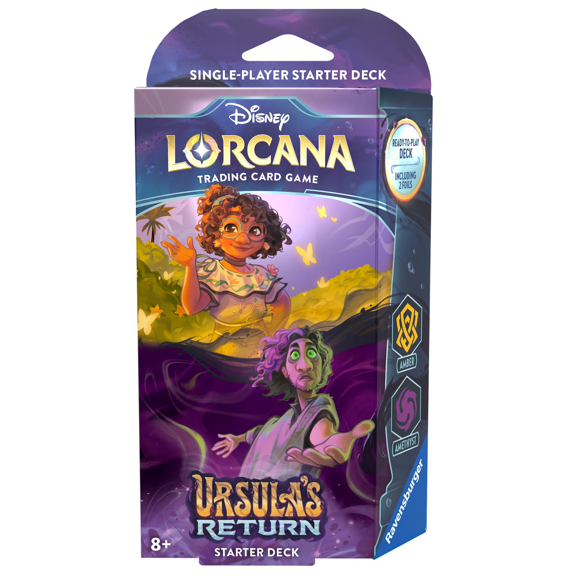 Disney Lorcana : Set 4 – Ursula’s Return – Starter deck Amber/Amethyst 