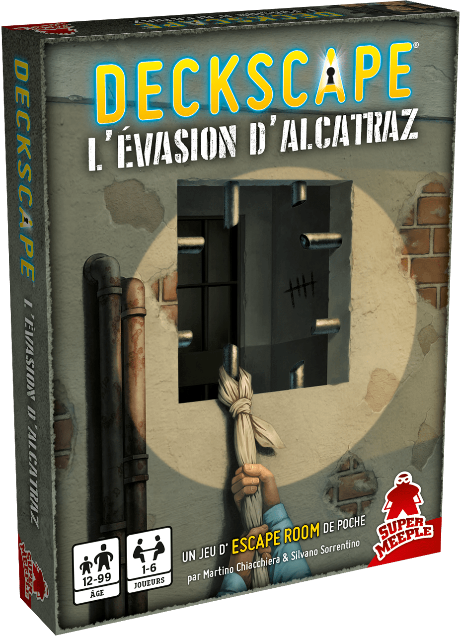 Deckscape : l’Évasion d’Alcatraz 