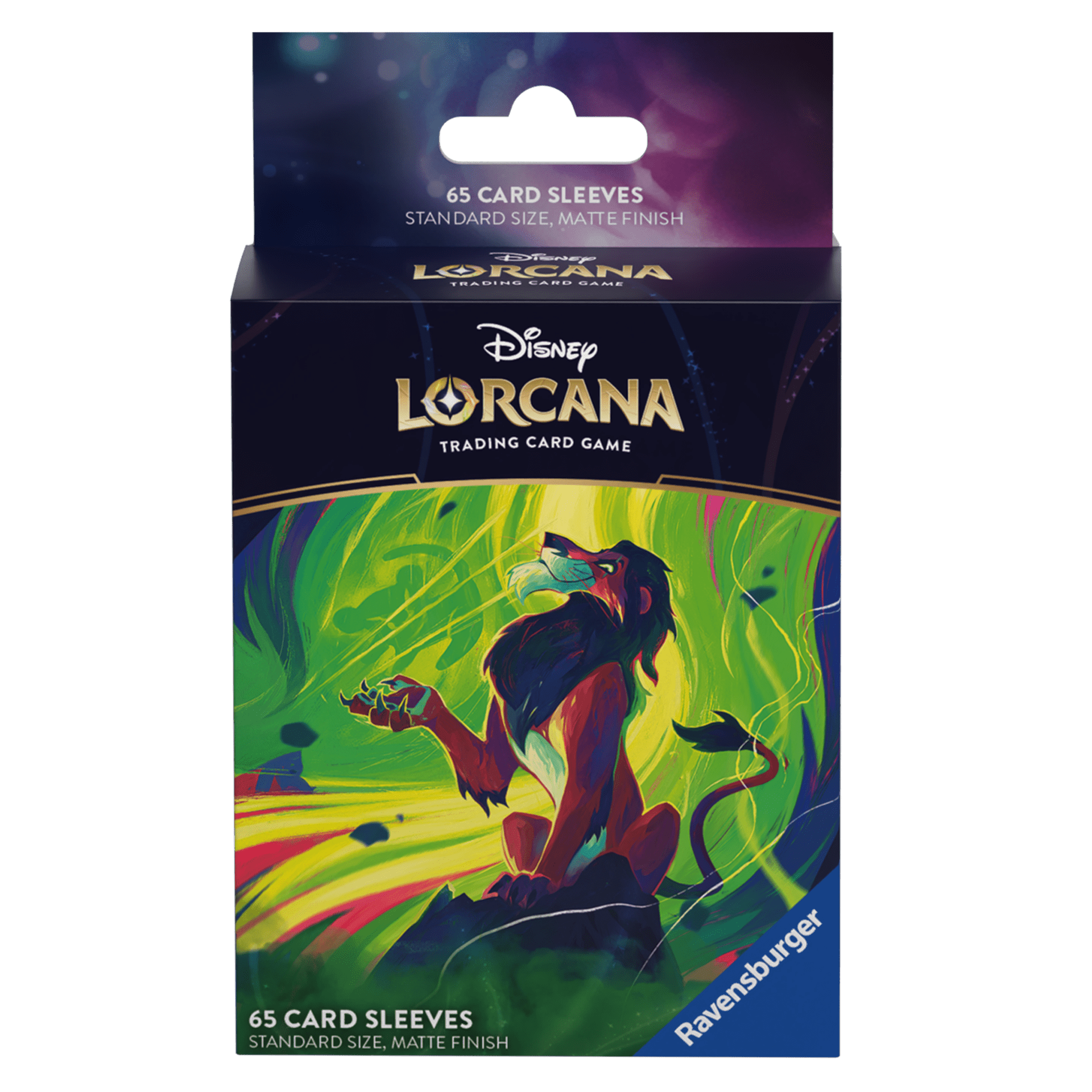 Disney Lorcana : Set 6 – Card sleeves pack A (Scar) – MLV