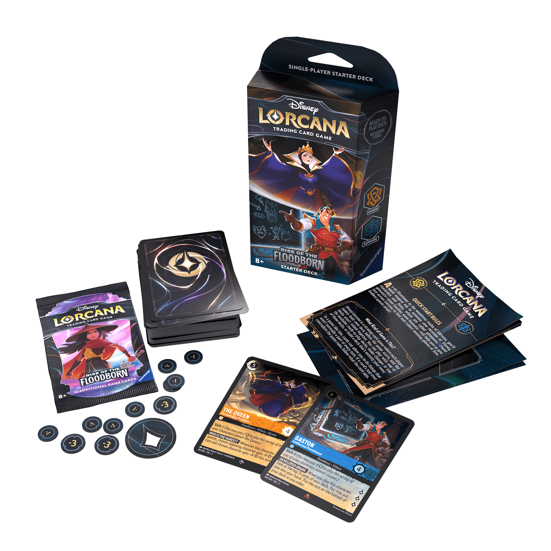 Disney Lorcana : Set 2 - Rise of the Floodborn - Starter deck