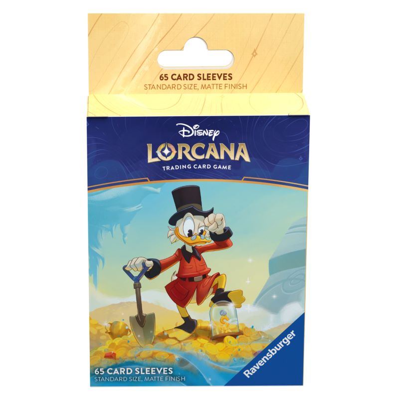 Disney Lorcana : Set 3 – Card sleeves pack A (Scrooge) – MLV