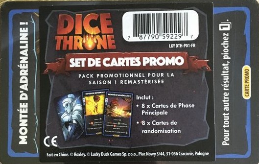 Dice Throne Sais.1 : Promo Pack 