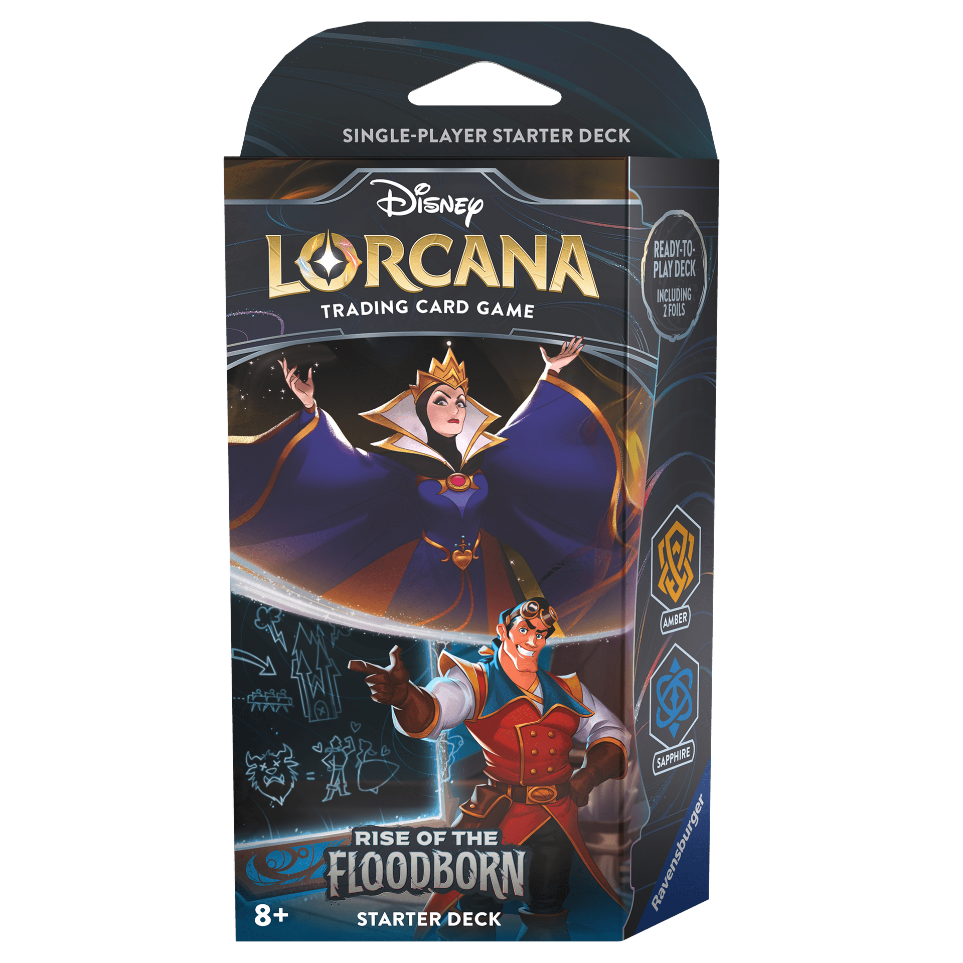 Disney Lorcana : Set 2 - Rise of the Floodborn - Starter deck