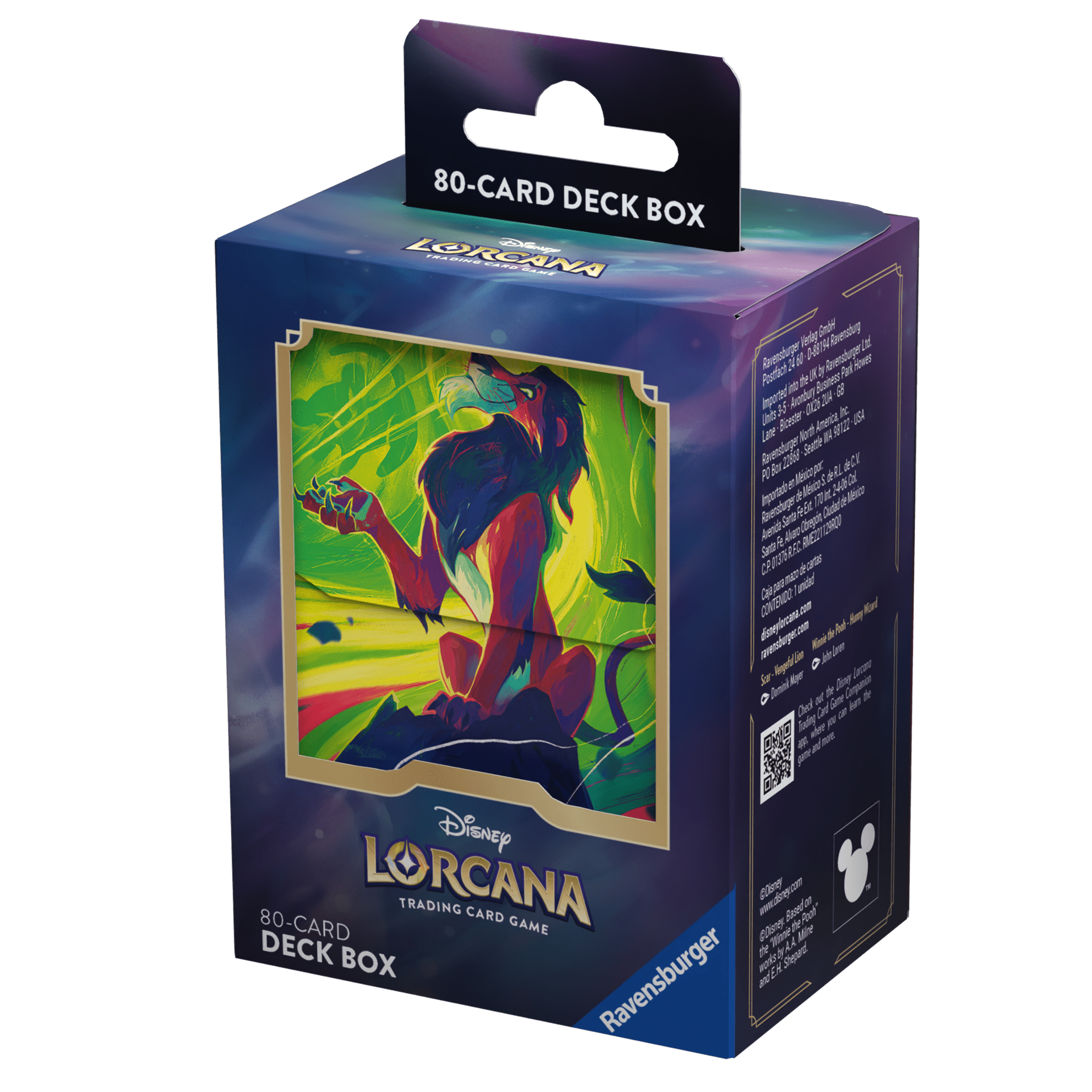 Disney Lorcana : Set 6 – Deck box A (Scar) – MLV
