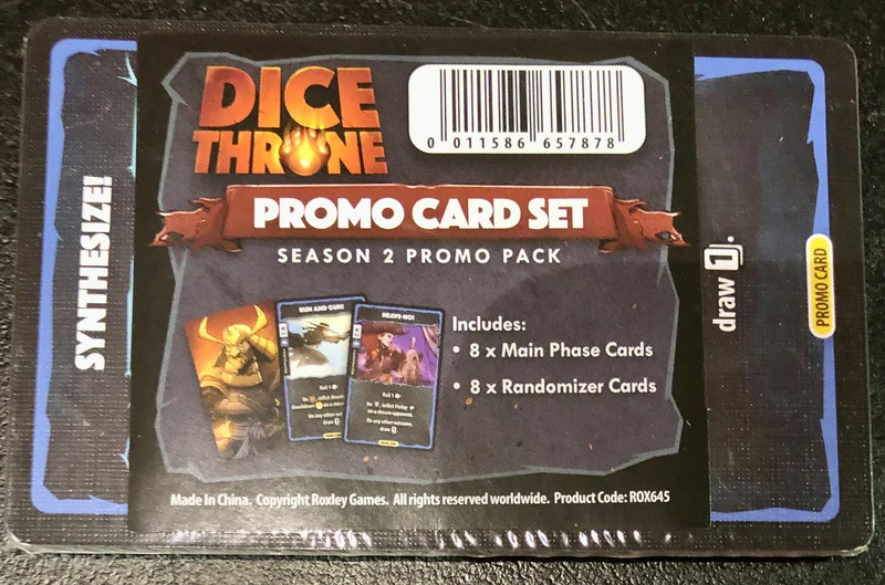 Dice Throne Sais.2 : Promo Pack 