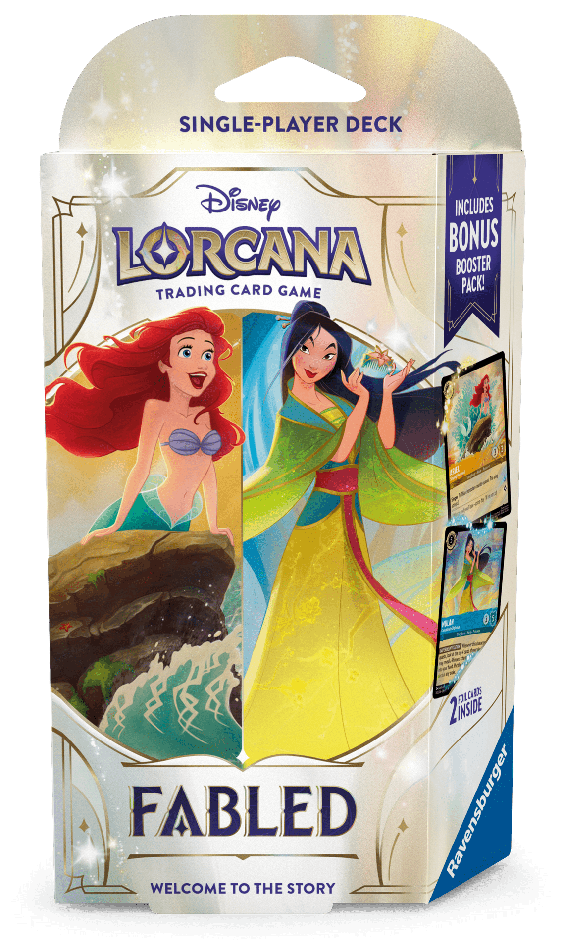 Disney Lorcana : Set 9 – Fabled – Starter Deck A 