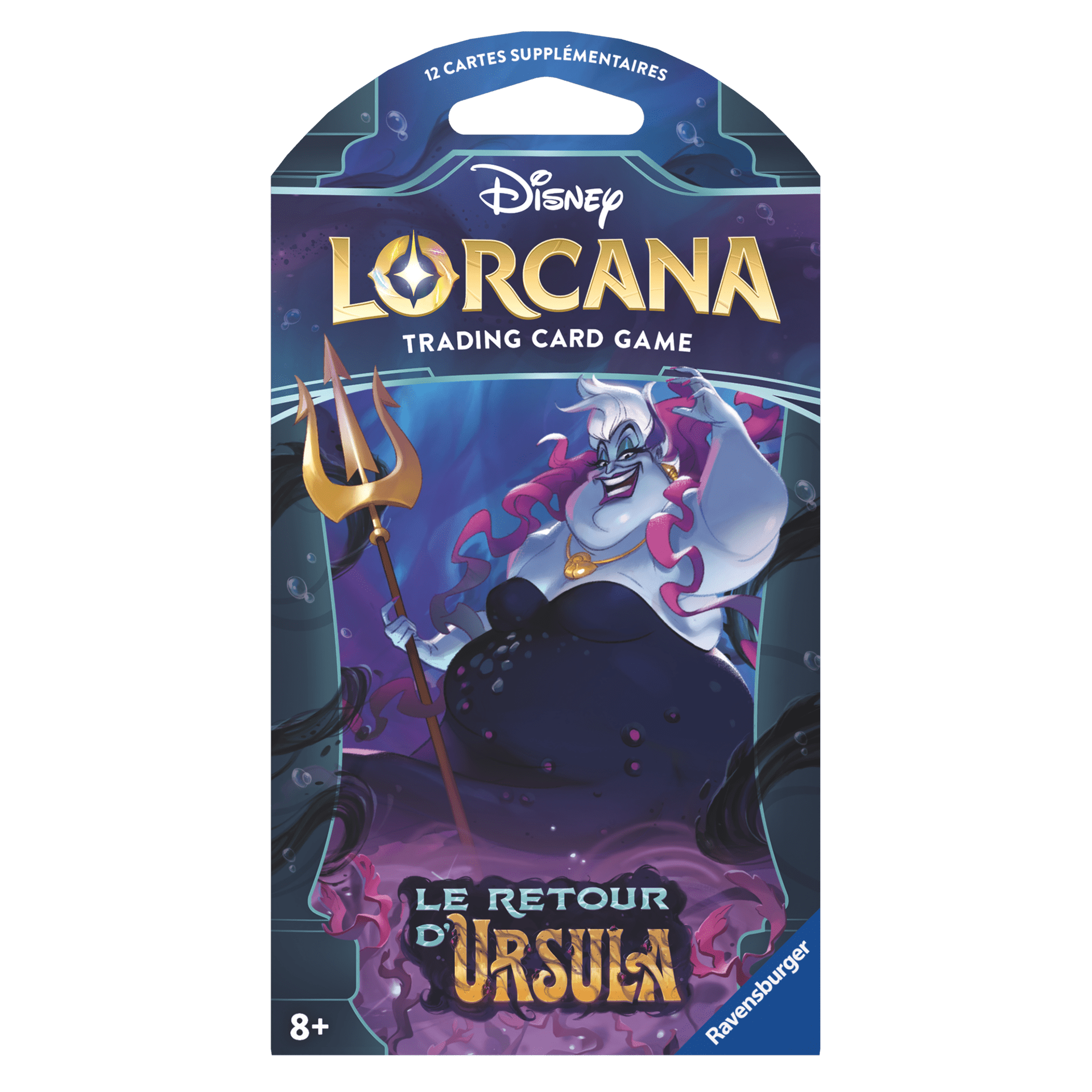Disney Lorcana : Set 4 – Le Retour d’Ursula – Booster Pack Sleeved