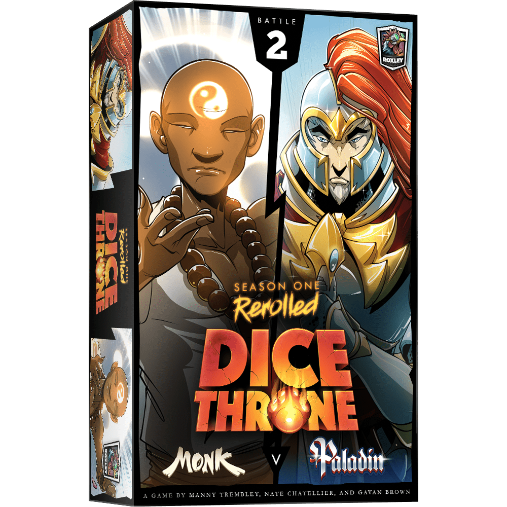 Dice Throne Sais.1 : Moine vs. Paladin 