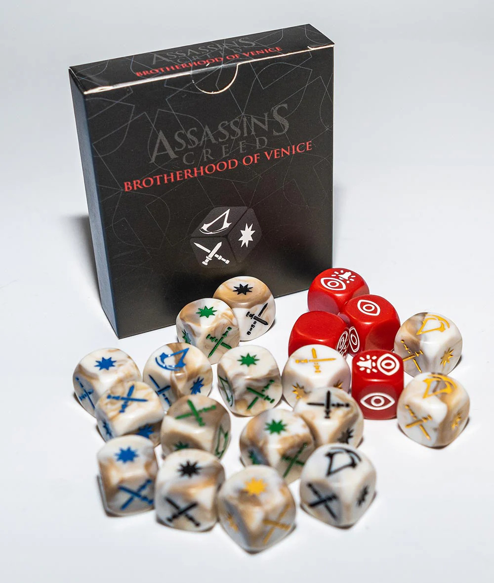 Assassin’s Creed : Brotherhood of Venice – Deluxe Dice Set – MLV