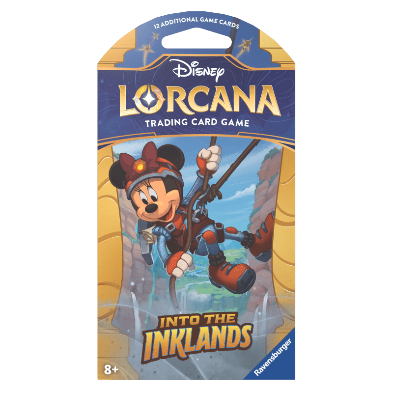 Disney Lorcana : Set 3 – Into the Inklands – Booster Pack sleeved 