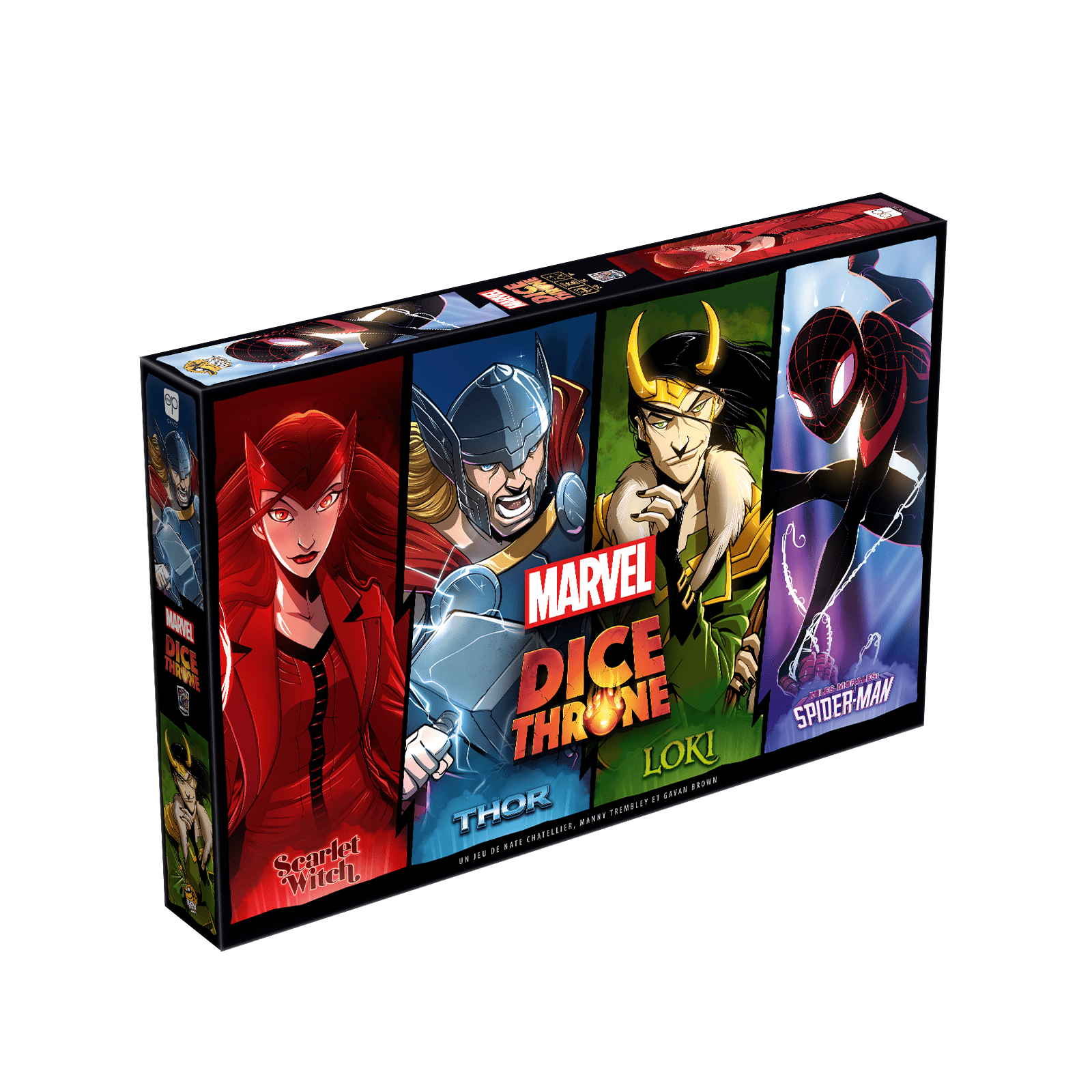 Marvel Dice Throne : Scarlet Witch vs. Thor vs. Loki vs. Spider-Man 