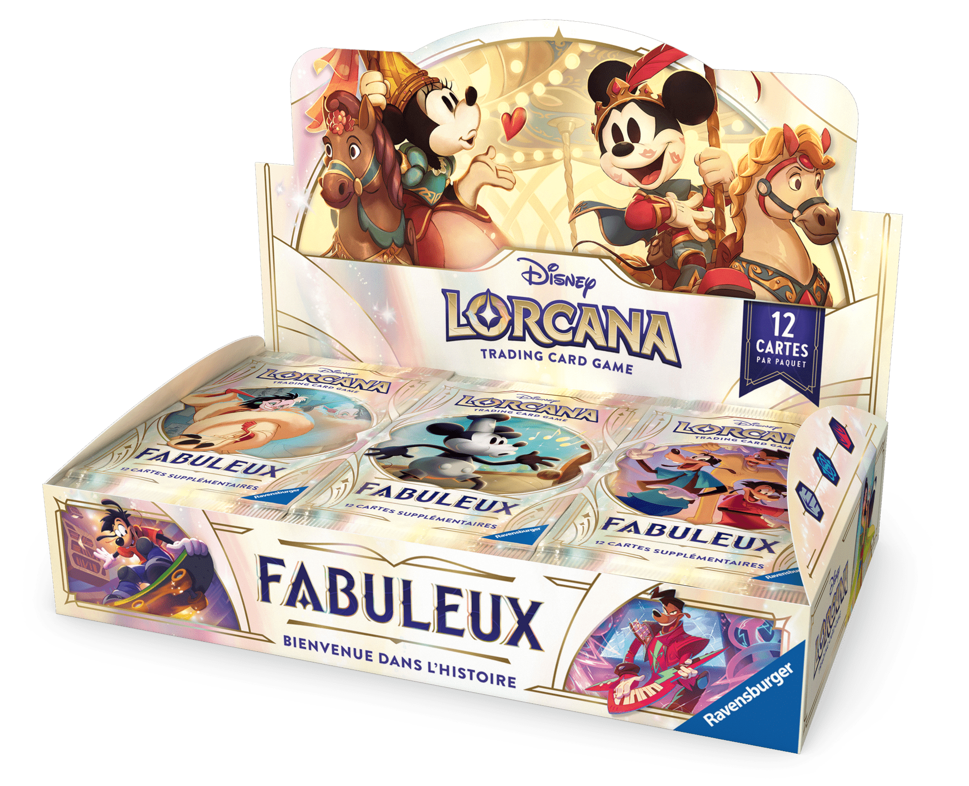 Disney Lorcana : Set 9 – Fabuleux – Booster Pack – Display (x24) 