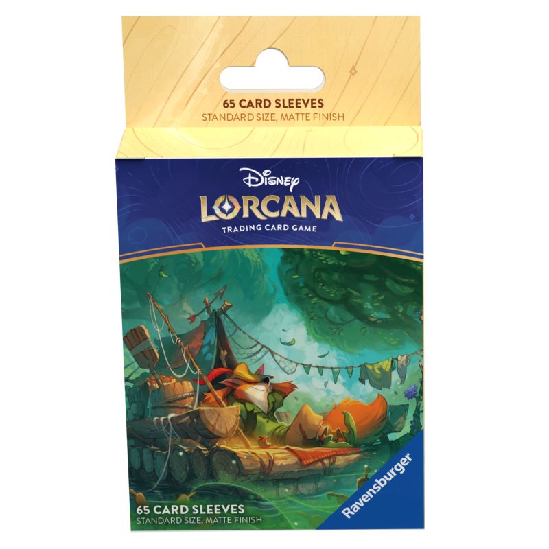 Disney Lorcana : Set 3 – Card sleeves pack B (Robin) – MLV