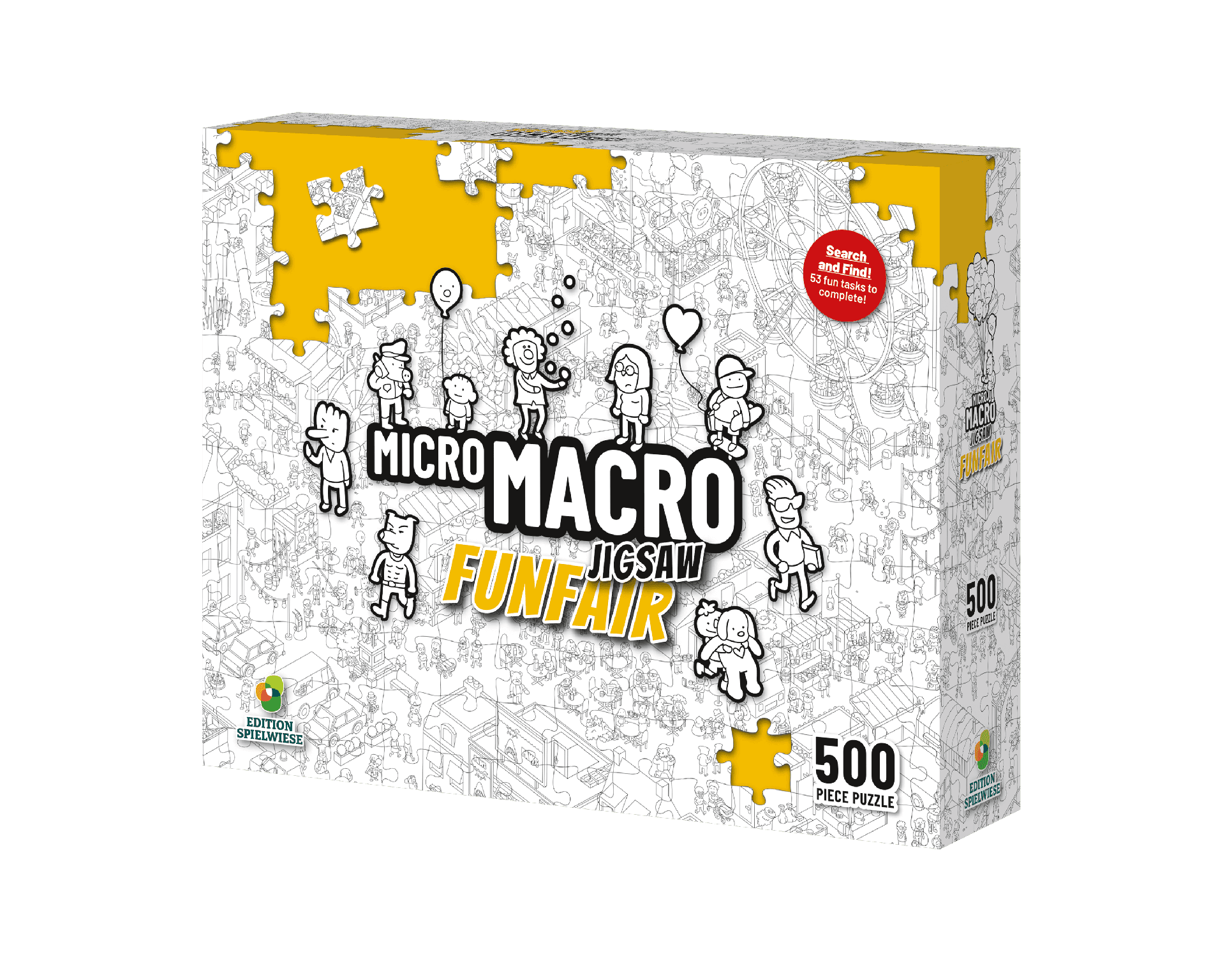 MicroMacro Jigsaw Puzzle : Funfair 