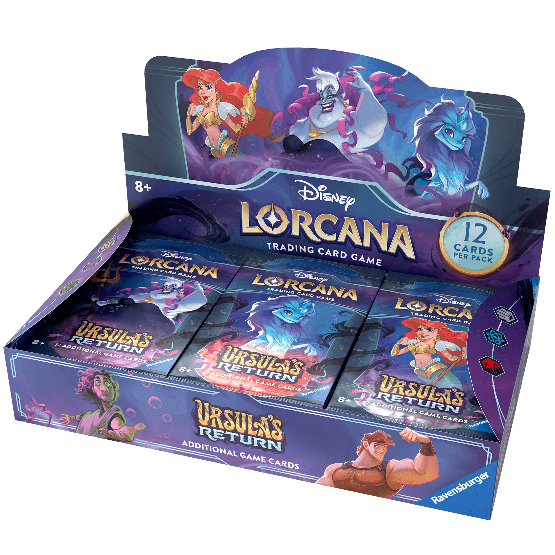 Disney Lorcana : Set 4 – Ursula’s Return – Booster Pack – Display (x24) 
