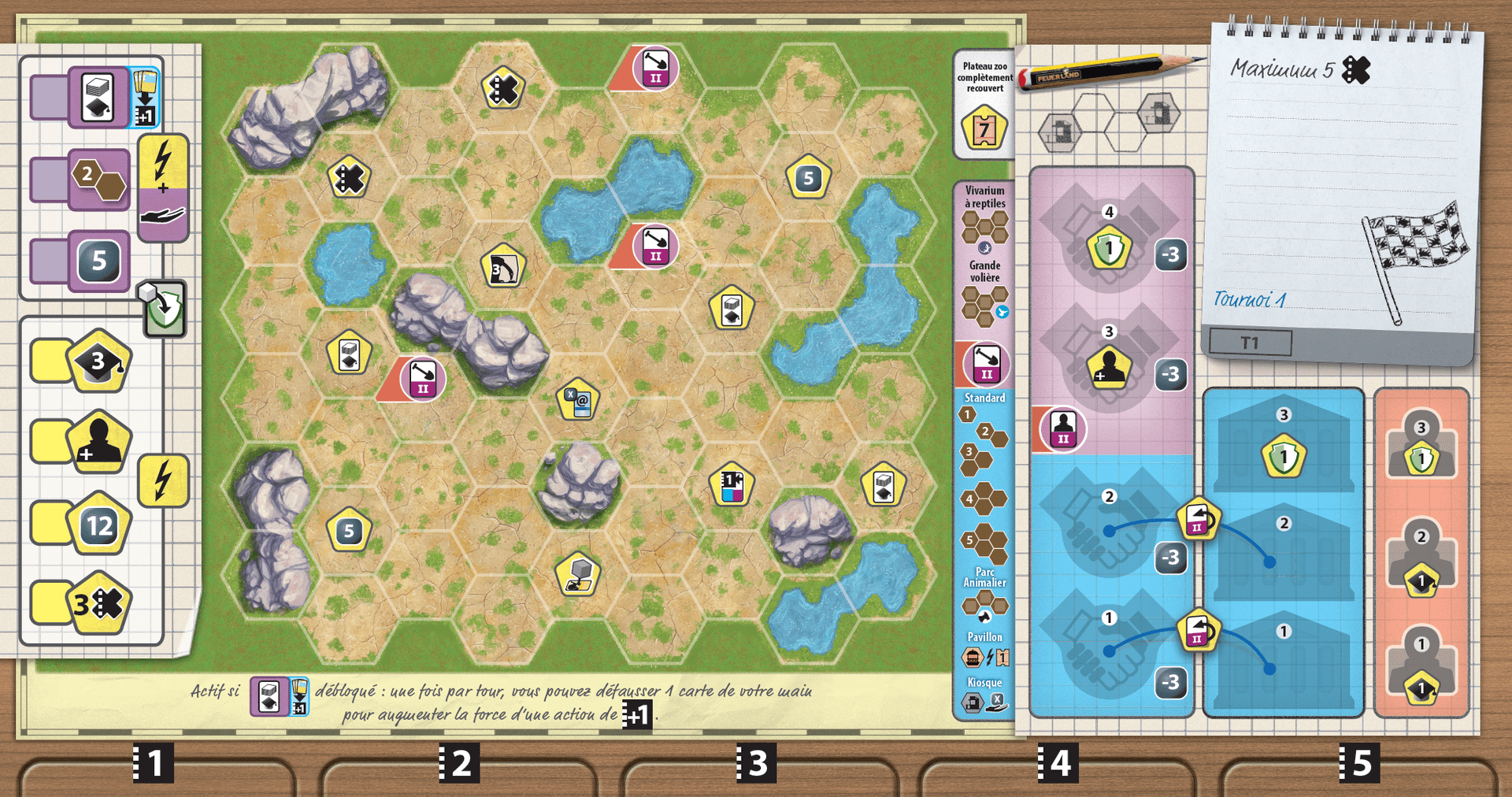 Ark Nova : Ext. Zoo Map 2 