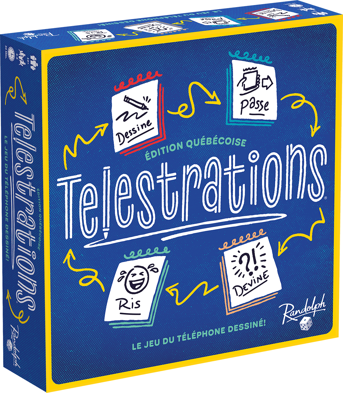 Telestrations : Éd. Québécoise – Nouvelle Édition 